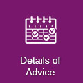 Details of Advice