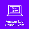 Answerkey Online Exam