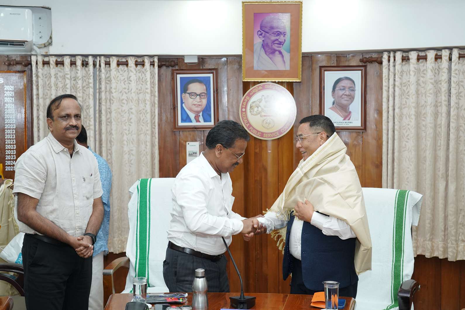 Visit of Nagaland members