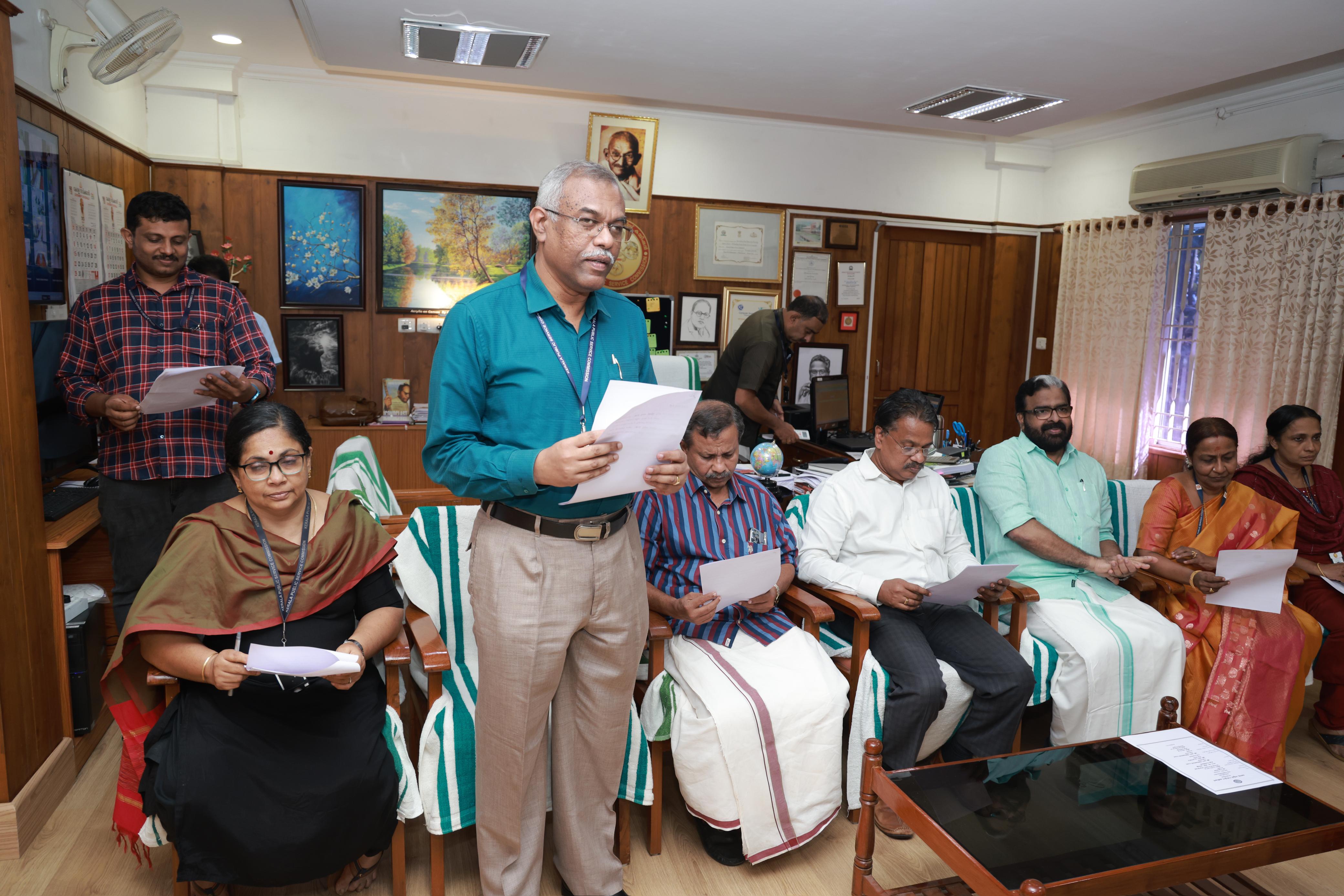 Retirement function of Bindu.V.G.-CE