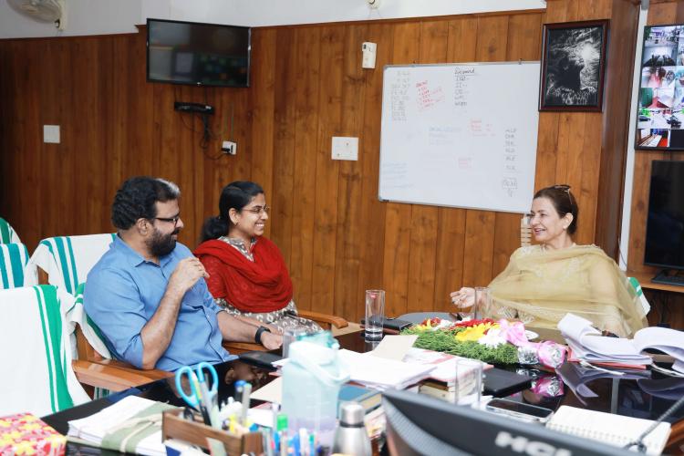 Visit of Dr.Sonia Trikha , Hon.Member of Haryana 