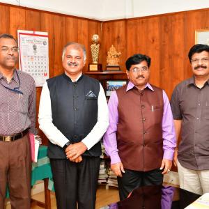 VISIT OF HONOURABLE MEMBERS OF KARNATAKA PSC TO KERALA PSC