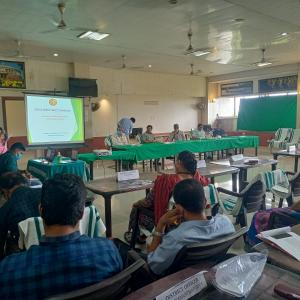 Chairman's Workshop with Regional and District Officers on Exam Management System (EXAMS) on 15.12.2021 at KPSC Online Exam Hall, Thiruvananthapuram 