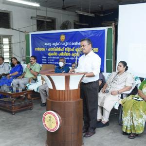 One day Training for Gardener and House keeping staff in Kerala PSC held on 24.05.2023 at Thulasikunnu, Pattom.