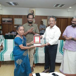 Retirement function of Smt.O.Leela, PTS held on 26/08/2023