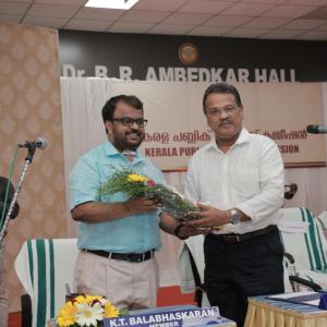 Oath taking Ceremony of Hon. Members Sri.K T Balabhaskaran and Dr.Princy Kuriakose held on 20.11.2023