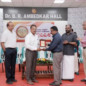 Retirement function of Sri. Santhosh B (Joint Secretary) held on 31.01.2024 