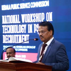 National workshop on Technology in PSC hosted by Kerala PSC held on 22nd and 23rd March 2025 at Muscot Hotel, Thiruvananthapuram.
